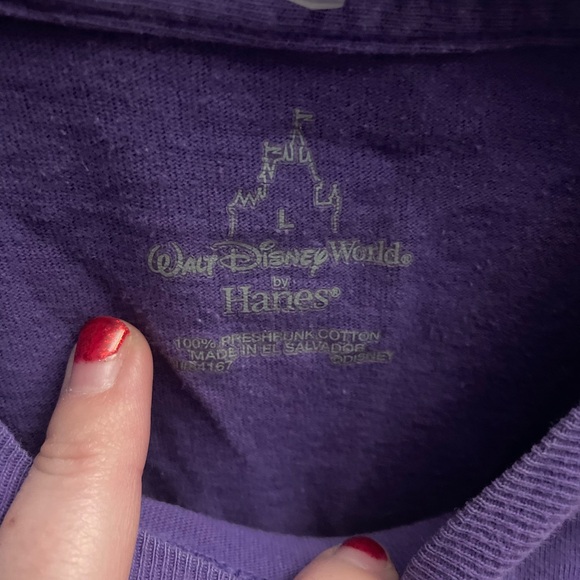 Purple Disney Walt Disney world character graphic tshirt - Picture 6 of 6
